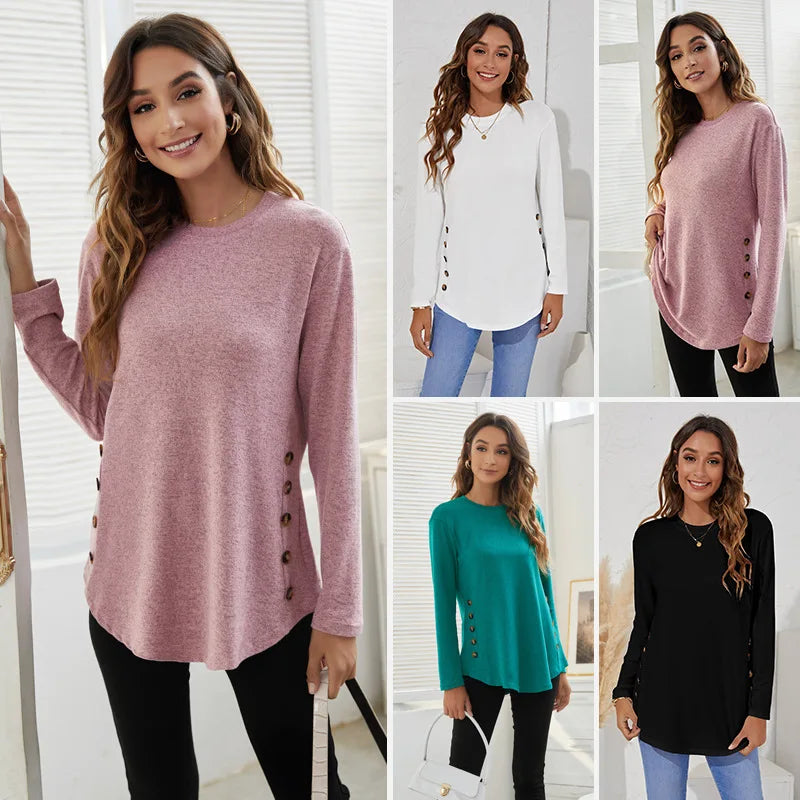 Blusa de Cashmere Manga Longa