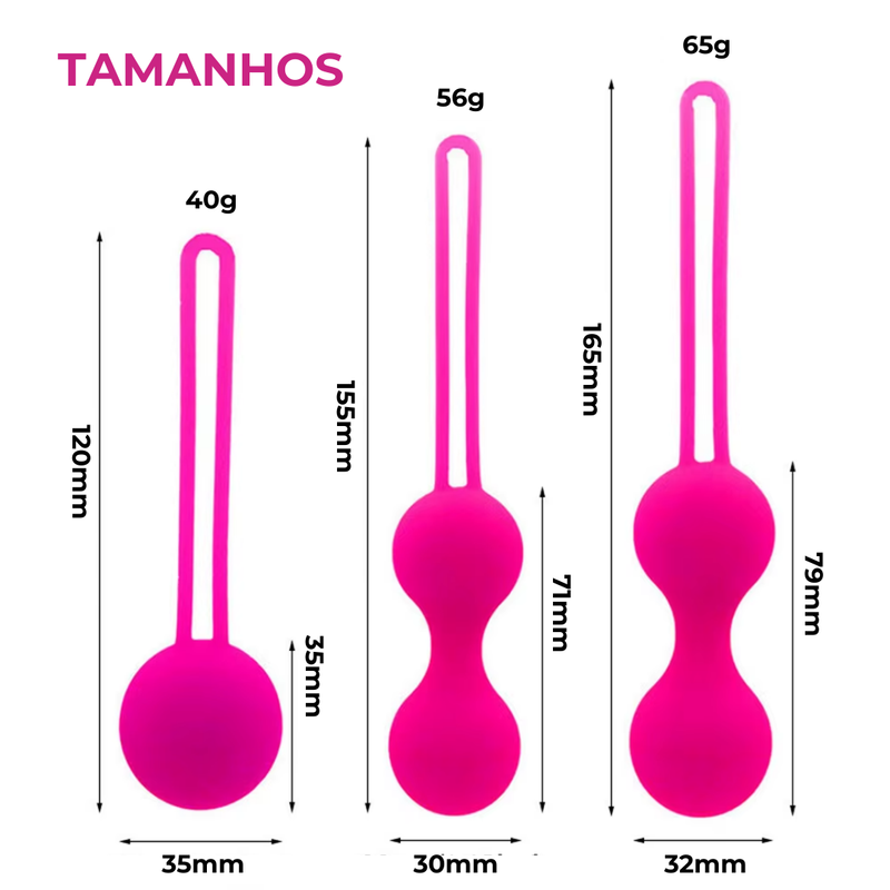 Bolas de Kegel Silicone