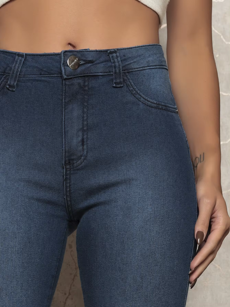 Calça Jeans Skinny Modelo Básico Casual - Linha Premium