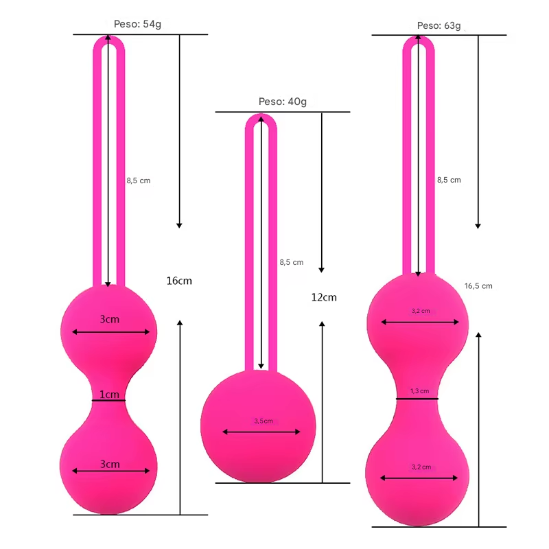 Bolas Vaginais de Silicone