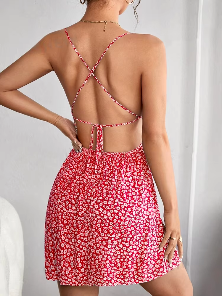 Vestido Curto Moda Praia