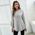 Blusa de Cashmere Manga Longa