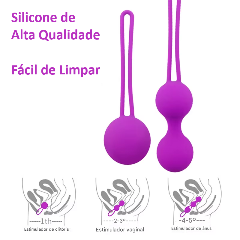 Bolas Vaginais de Silicone