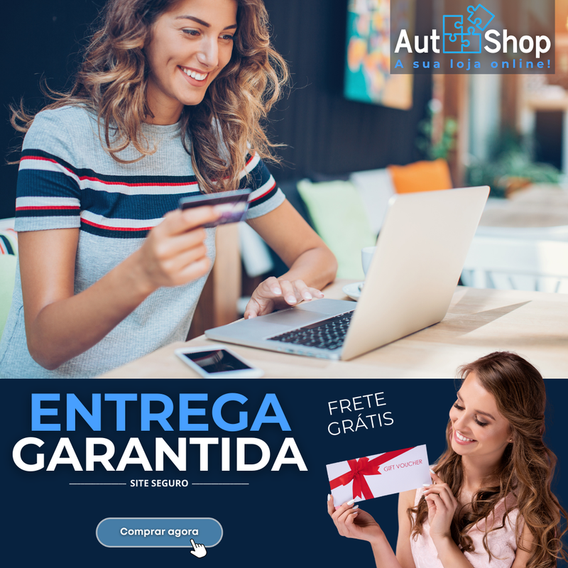 Casaco Jeans Forrado com Pele Sintética