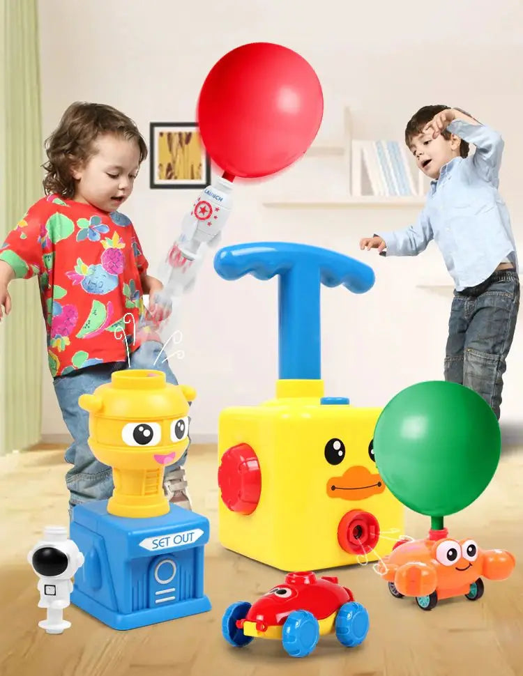 Lançador de Balão - Kit 5 Brinquedos (12 Balões de Brinde)