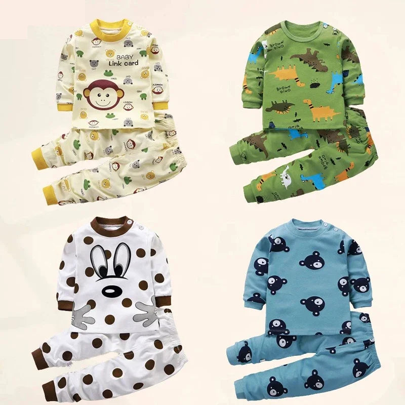 Pijama Infantil 100% Algodão de Alta Qualidade