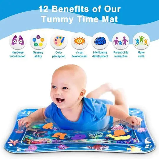 BabyMello ™ Tummy Time Mat - Para seu Bebê