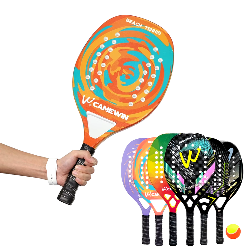 Raquete Profissional de Beach Tennis Camewin Original