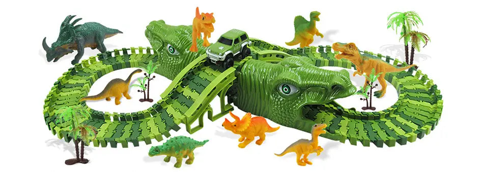 Pista jurássica +8 Dinos de brinde