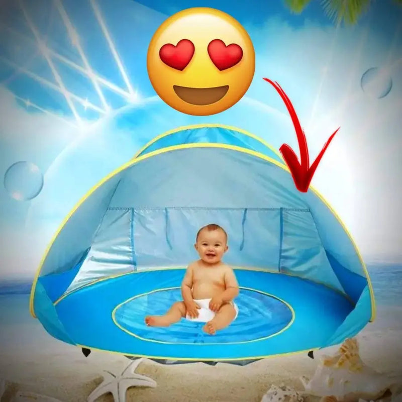 Barraca Bebê com Piscina e proteção UV - Barraca - bebe - 017