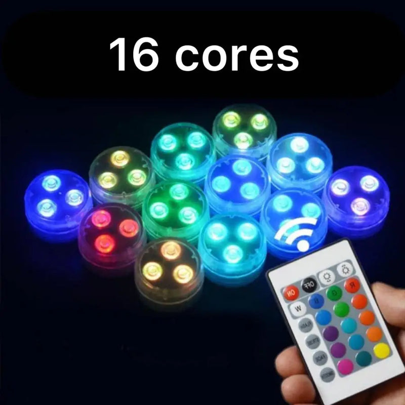 Bola Inflável com Led 16 Cores - Bola - brin - 037