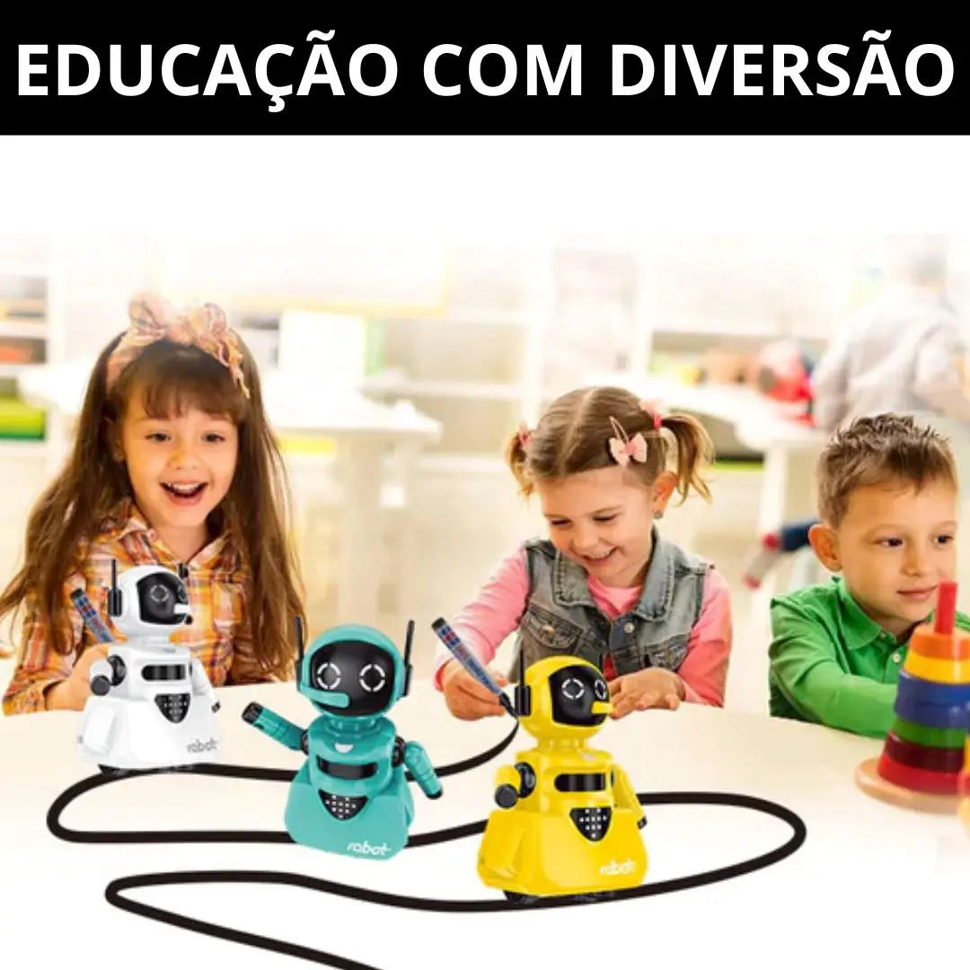 Robot - Brinquedo Educativo 1 a 8 anos