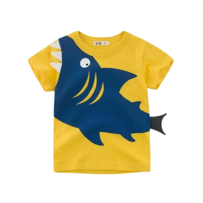 Camiseta Infantil 3D - E / 2