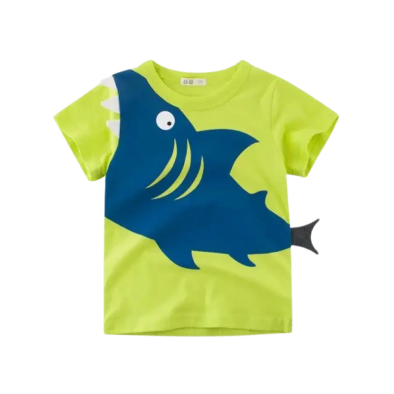 Camiseta Infantil 3D - F / 2