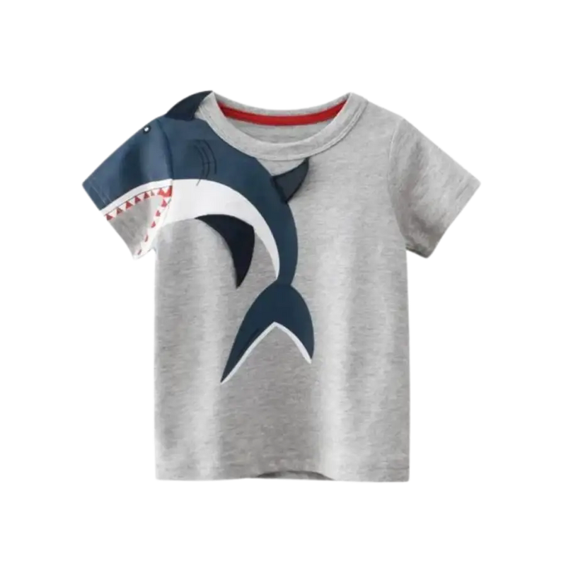 Camiseta Infantil 3D - G / 2