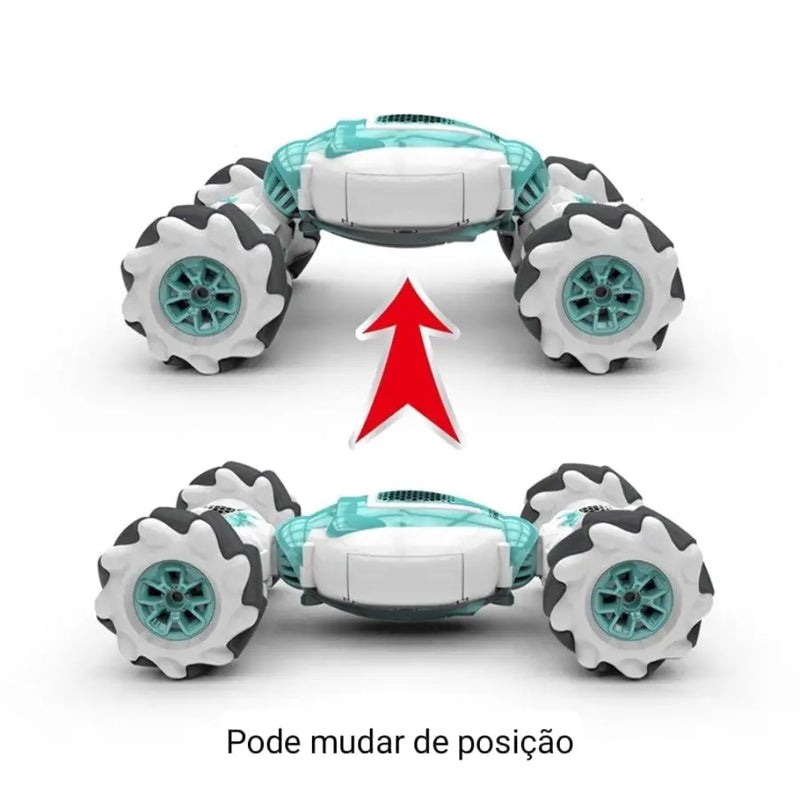 Carro Para Acrobacias Com Controle Inovador - Para Meninos - Carro - brin - 075