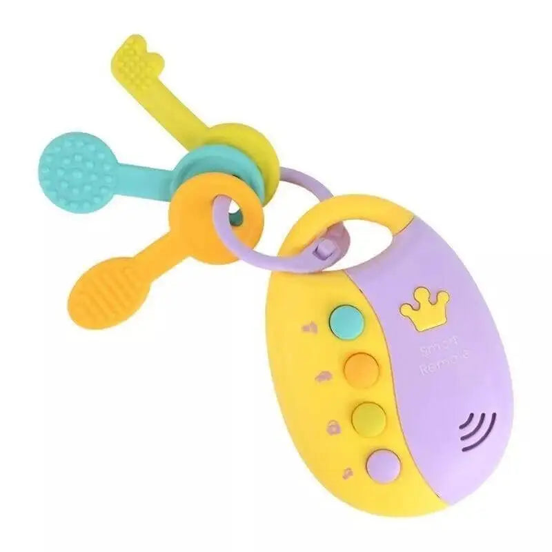 Chave de Carro Musical Baby - Amarelo - MusicalBaby - brin - 079