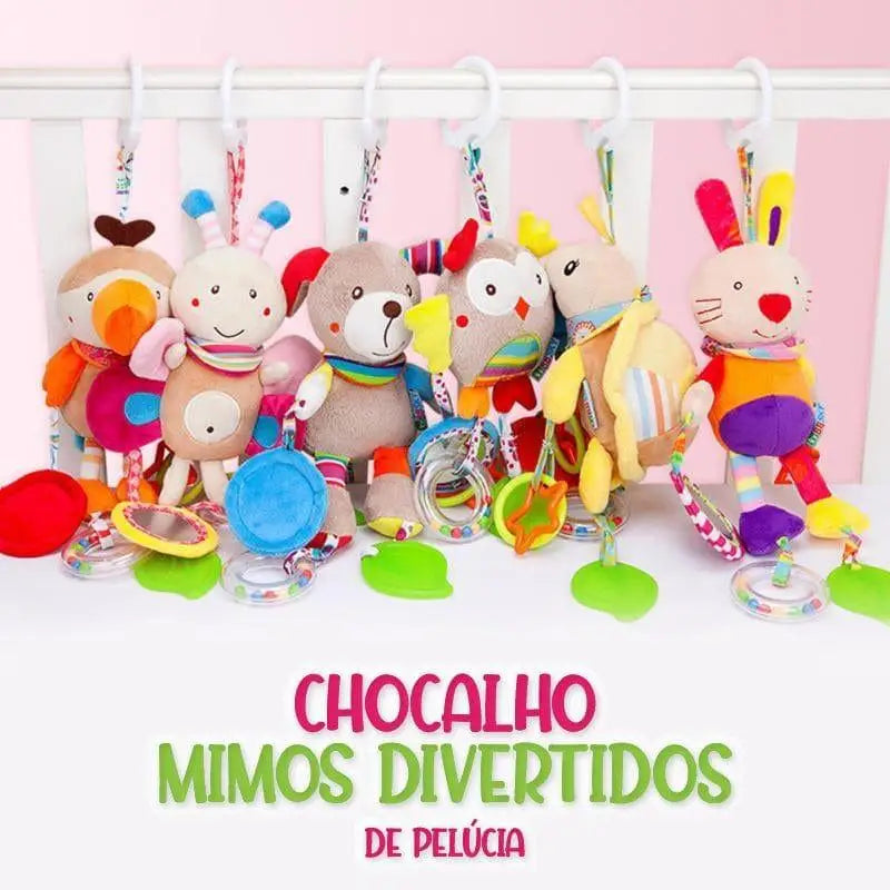 Chocalho Mimos Divertidos de Pelúcia - AutShop