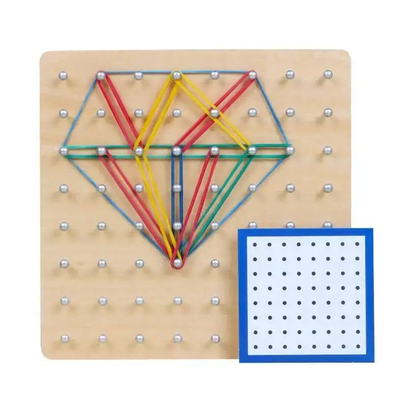 Gráfico Geométrico Montessori - Gráfico Geométrico - edu - 123