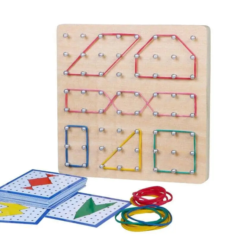 Gráfico Geométrico Montessori - Gráfico Geométrico - edu - 123