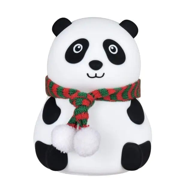 Luminária De Panda Com Led USB Silicone - Azul - Luminária -brin - 154