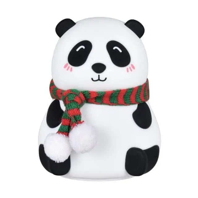 Luminária De Panda Com Led USB Silicone - Branco - Luminária -brin - 154