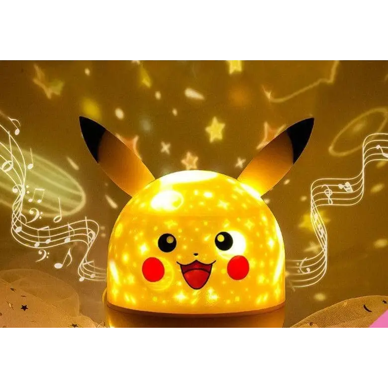 Luminária do Pikachu com Música Original e Controle Remoto - Pikachu -brin - 155