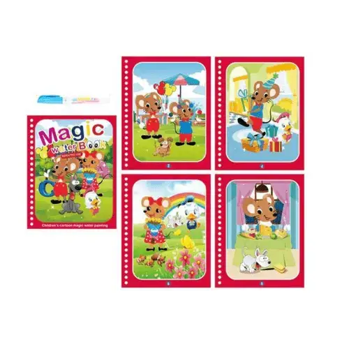 Magic book livro mágico de colorir com água + Brinde especial - magic book -edu- 159