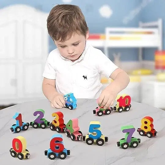 Magnetic Train-Trem Magnético Com 11 peças + BRINDE - Trem Magnético Com 11 peças-edu-279