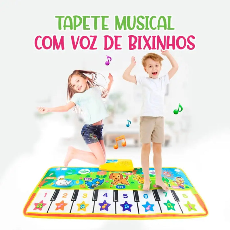 MAT - TAPETE MUSICAL - 100x36cm - tapete musical -brin - 171