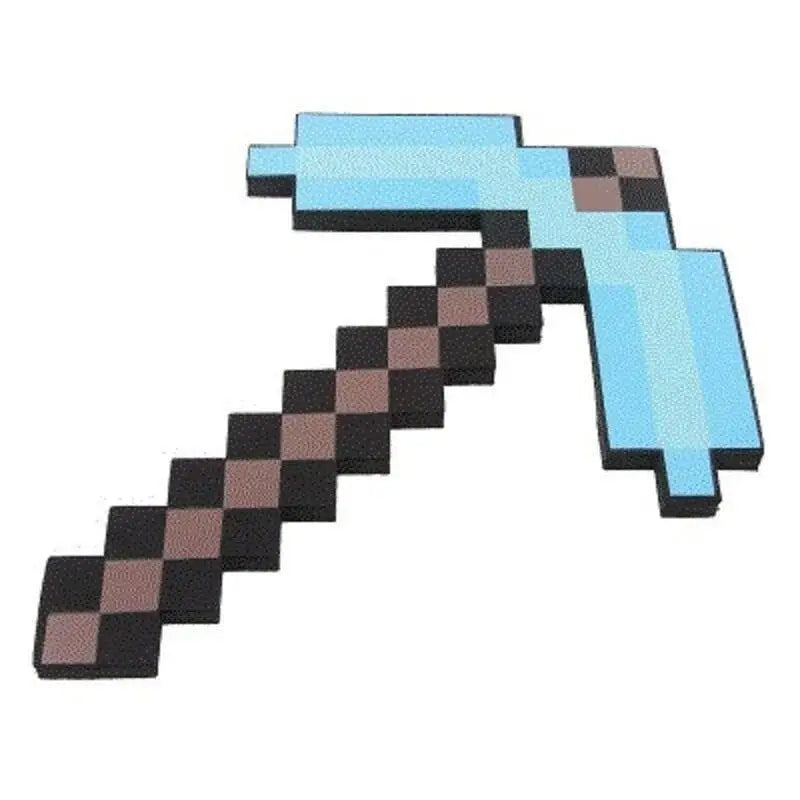 Minecraft Espada Picareta Diamante Original EVA - Brinquedo Minecraft - -brin - 176