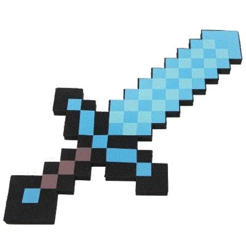 Minecraft Espada Picareta Diamante Original EVA - Brinquedo Minecraft - -brin - 176