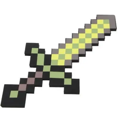 Minecraft Espada Picareta Diamante Original EVA - Brinquedo Minecraft - -brin - 176