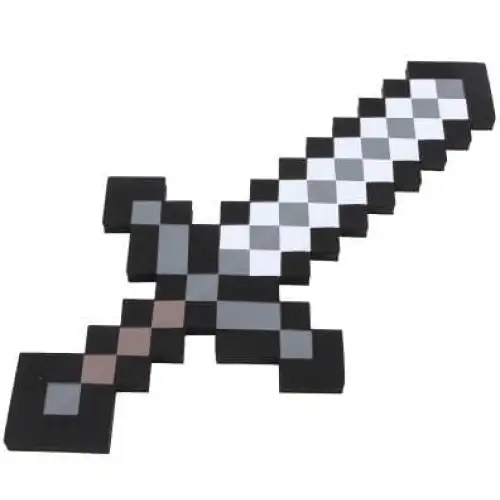 Minecraft Espada Picareta Diamante Original EVA - Brinquedo Minecraft - -brin - 176