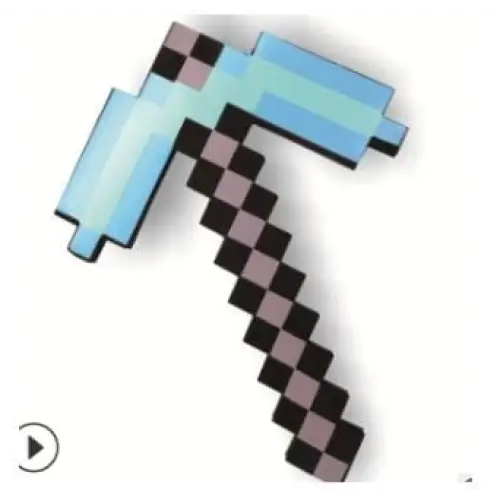 Minecraft Espada Picareta Diamante Original EVA - Brinquedo Minecraft - -brin - 176