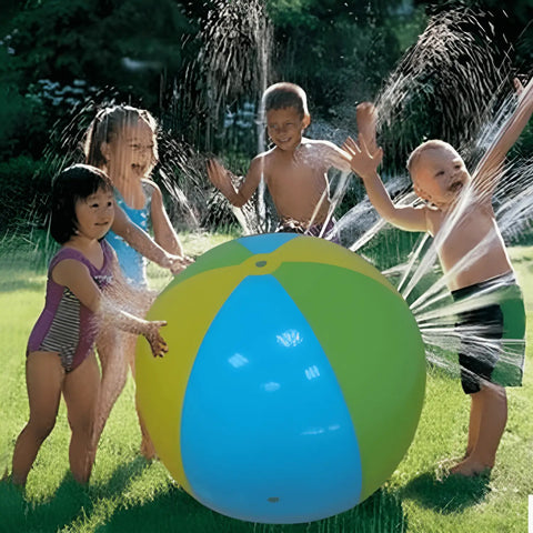 Super Bola com Esguicho para Piscina e Pátio