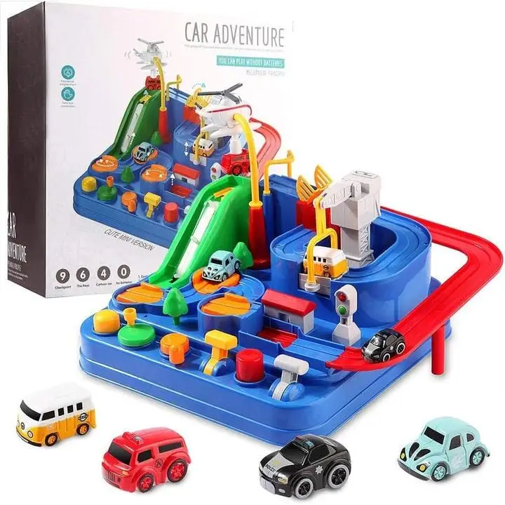 Pista Adventure de Carros™ - Azul Escuro - Pista Adventure -brin- 190