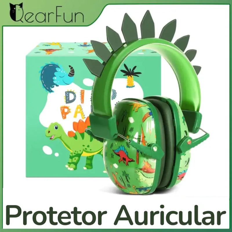 Protetor Auricular QearFun Original Dinossauro/Unicórnio