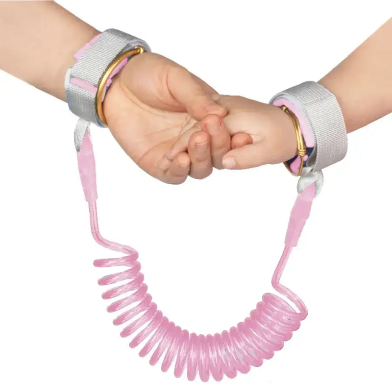 Pulseira Guia de Proteção Infantil Anti-Perda (com Chave de Segurança)