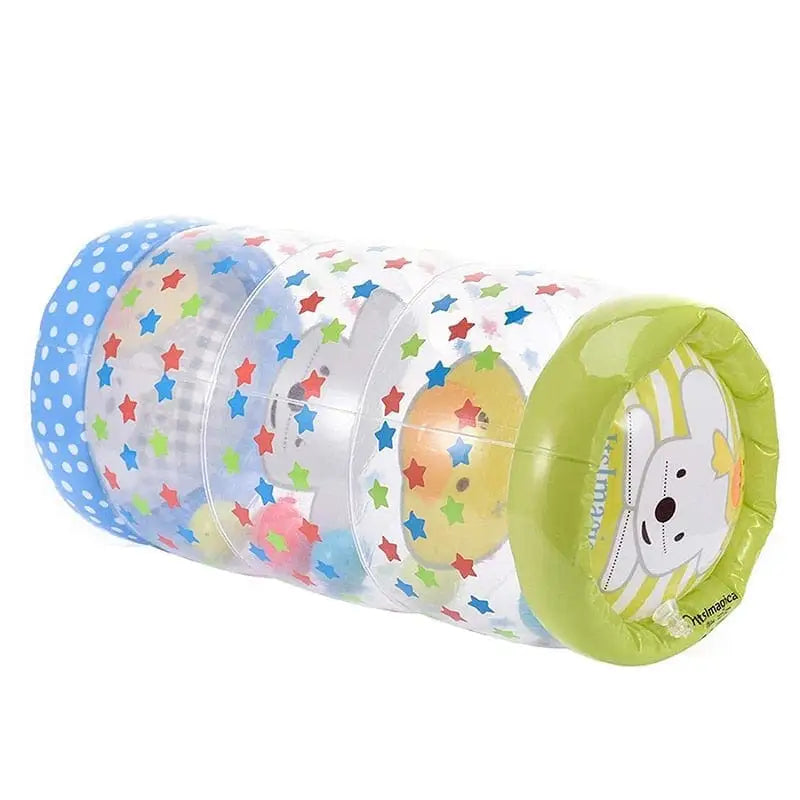 Rolo Inflável de Bebê - Verde - Baby Roller - brin - 012