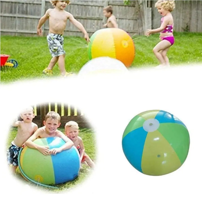 Super Bola com Esguicho para Piscina e Pátio - Bola - brin - 036