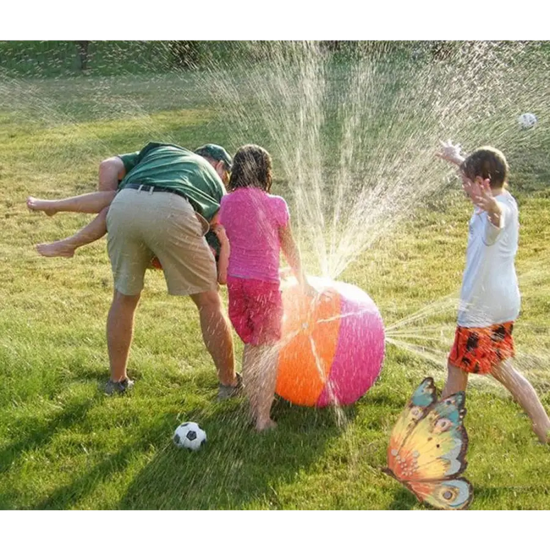 Super Bola com Esguicho para Piscina e Pátio - Bola - brin - 036