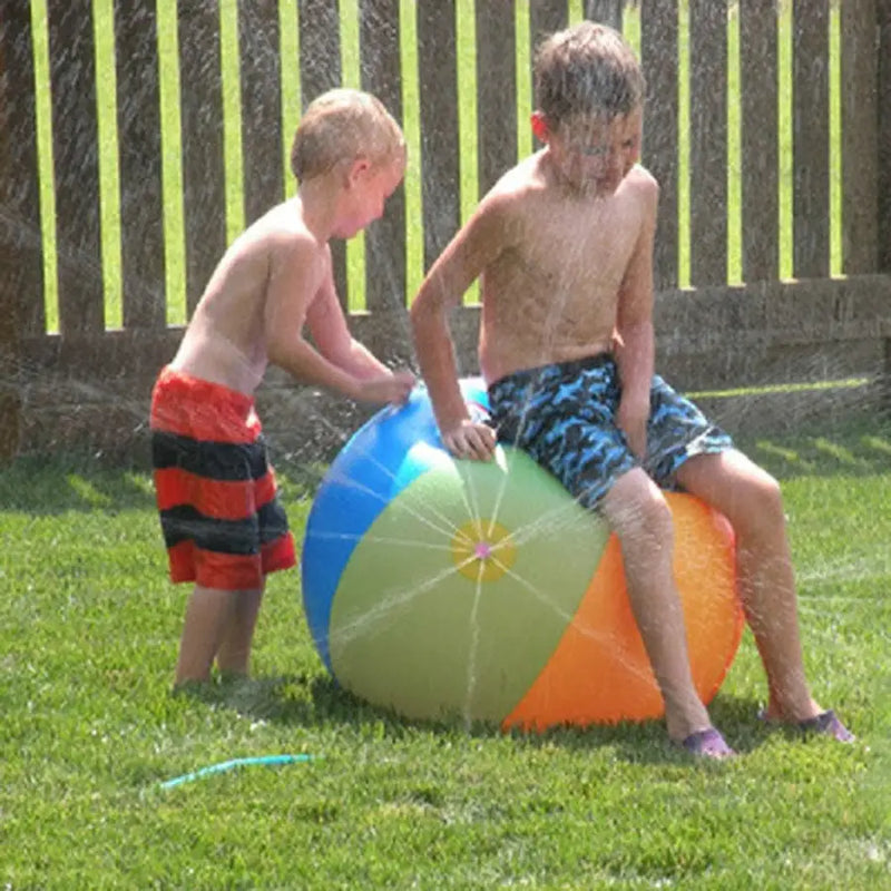 Super Bola com Esguicho para Piscina e Pátio - Bola - brin - 036