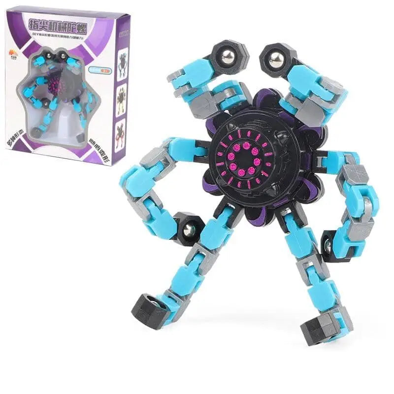 Transformers Spinners Antiestresse - azul - Transformers - brin - 230