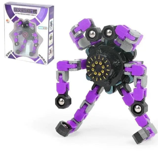 Transformers Spinners Antiestresse - roxo - Transformers - brin - 230